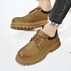 Trendy nuove scarpe casual da uomo per il tempo libero all'aperto versatili Gioventù adulto scarpe casual da uomo Scarpe da esterno in pelle Scarpe da passeggio Minimalismo