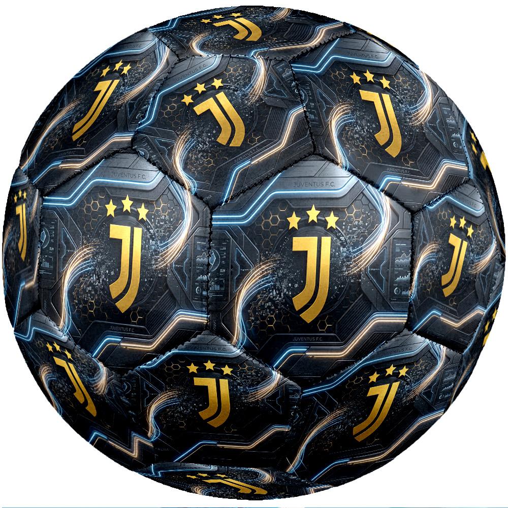 Juventus FC Temafotboll Storlek 5 Fotboll Mjuk Beröring Professionell Träningsfotboll för Utomhussporter