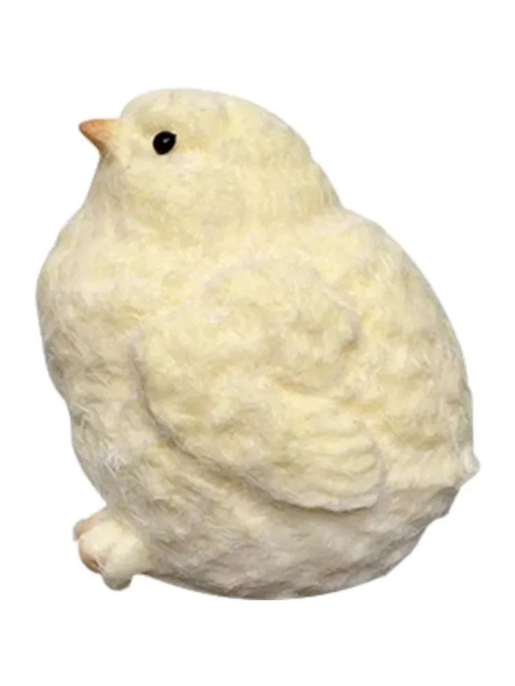 

Yellow Chicken Toy For Girl Kids Birthday Kawaii Handmade Squishy Silicone Gift Stress Relief