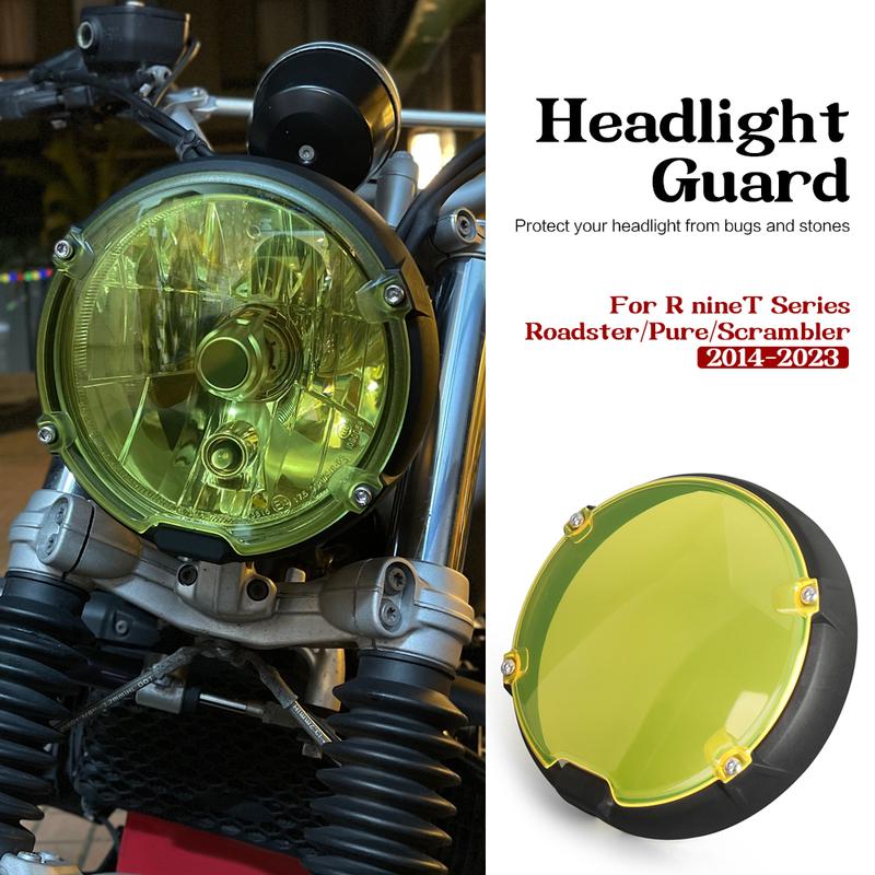 For BMW R18 Classic R12 NineT 2024 2025 R9T R nineT Scrambler Pure Motorcycle Accessorie Headlight Guard Protector Grille Cover