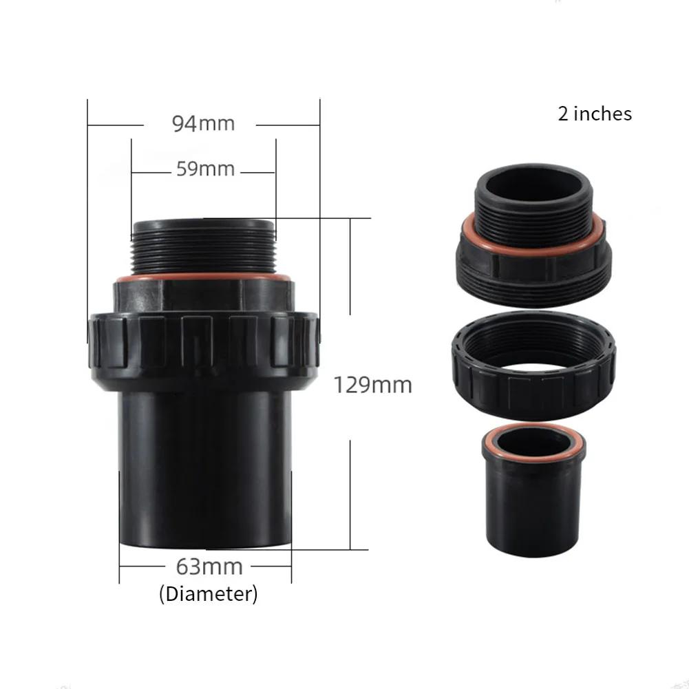 Flexible Joint Sand Filter Joint 1.5 Inch Connection 2 Inch Connection Adjustable Joint Design Tool Part 1.5''