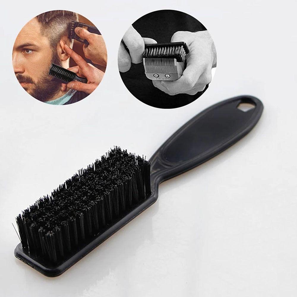 Remove Dust Nail Art Brush Plastic Handle Men Hair Comb New Beard Brush  Beauty Salon