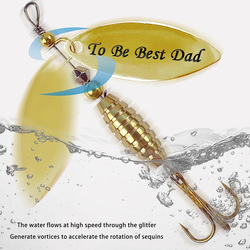 5/10 Buc/Cutie Momeli Spinner Paiete cu Ancore Triplă Lingură Metalică Momeală Tare pentru Pescuit Cu Cutie pentru Articole de Pescuit Cadou de Ziua Tatălui