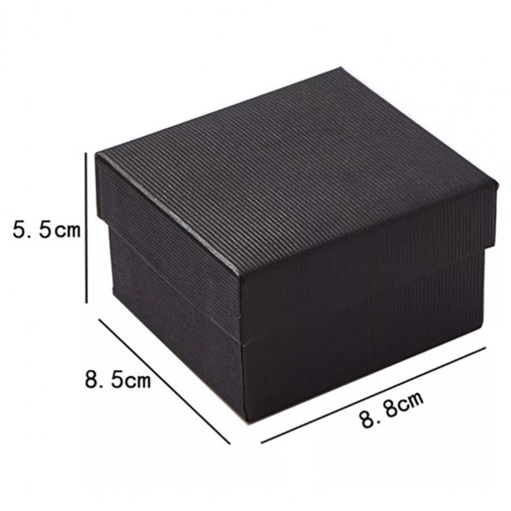 Jewelry Organizer Fine Texture Shockproof Display Cardboard Jewelry Storage Box   Gift Box  for Travel