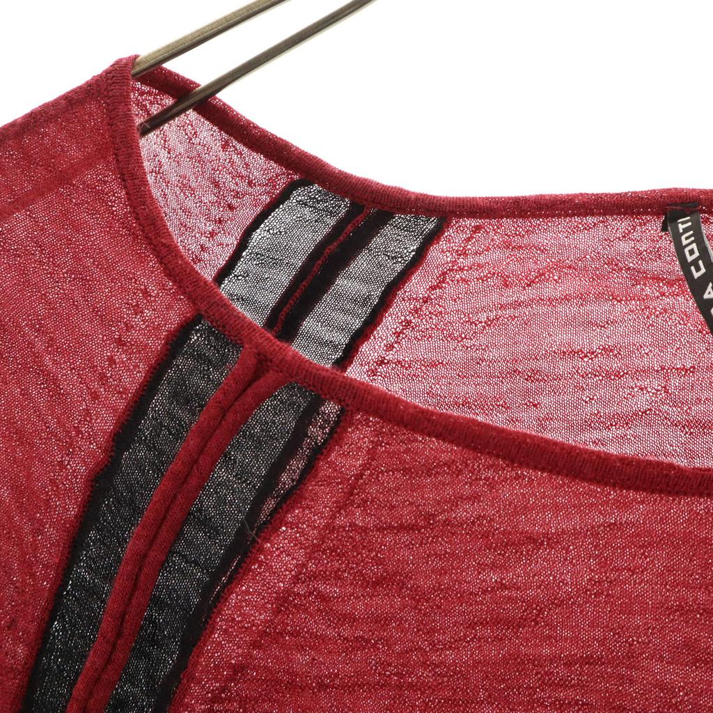 LIVIANA CONTI made in Italy Long sleeve knit Red Women Used
