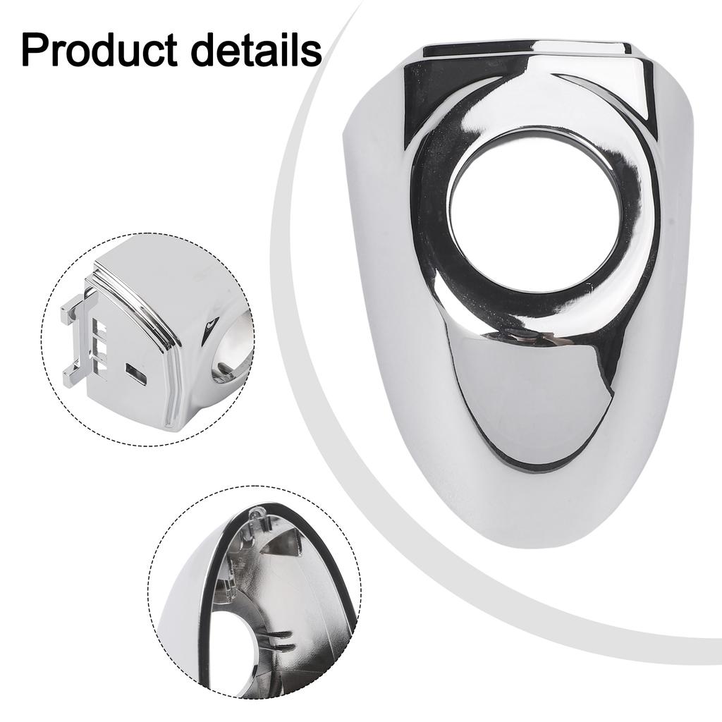 Replacement Front Outer Door Handle Cap for Fiat For 500X Model Years 2016 to 2021 with OEM 735607049 6AQ85SZ0AA