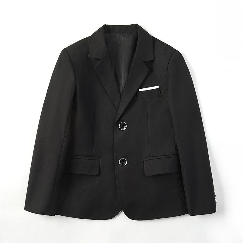 Boys' Single-Breasted Blazer Suit for Medium & Large Children - Piano Performance & Pageboy Attire