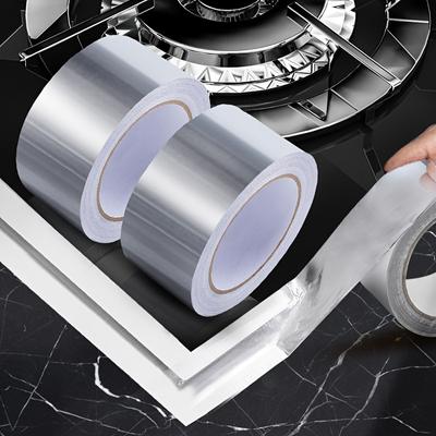 High Temperature Resistant Aluminum Foil Tape Caulking Range Hood Hot Water Pipe Sealing Stove Sink Mould Proof Waterproof Seam Sealer