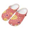 Printed EVA Clogs Sandals Women Men Soft Sole Lightweight Slip On Casual Slippers Soft Sole Summer Shoes Daily Comfort Wear
