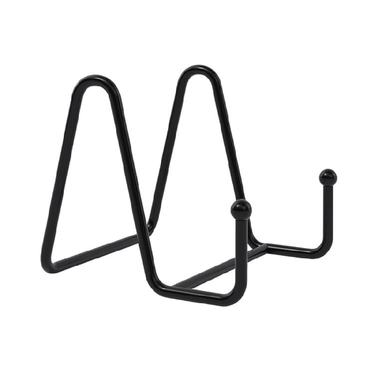 Elegant Magazine Display Stand Iron Art Dish Rack Photo Picture Frame Oil Painting Shelf for Countertop