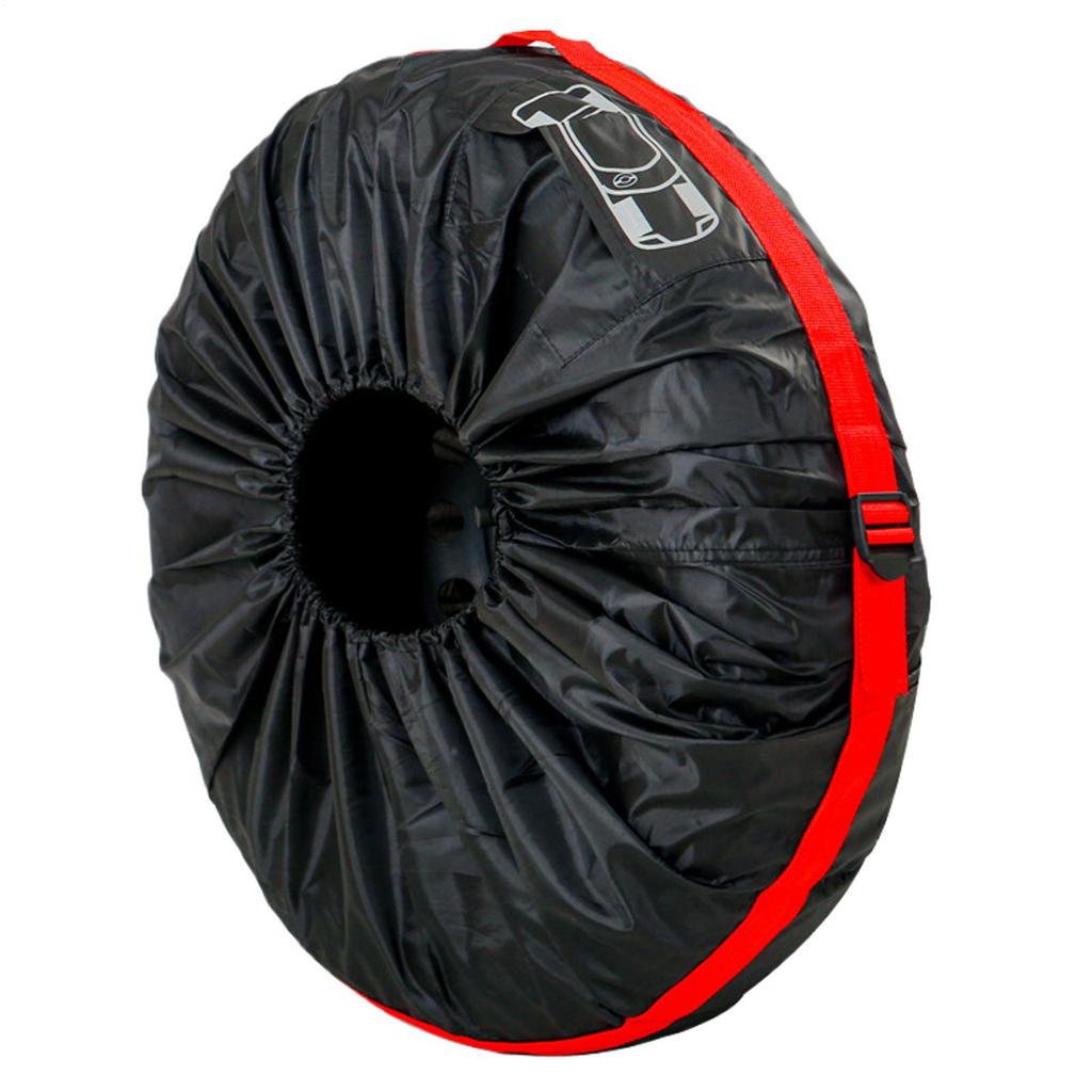 Car Spare Tire Cover Waterproof Anti-Puncture Fully Wrapped Tire Cover Spare Wheel Protective Cover Suitable For 13-18 Inch Tire