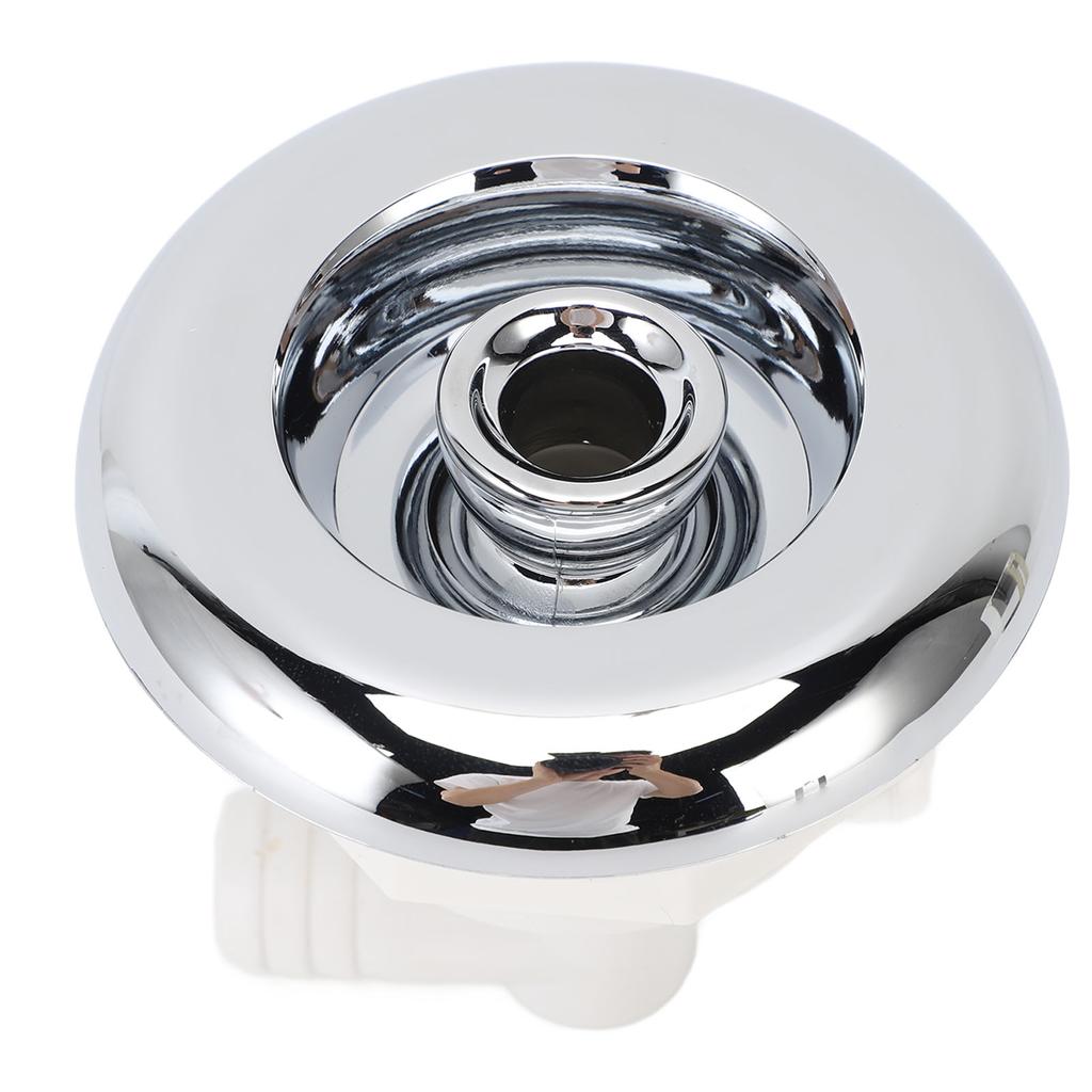 Massage Tub Jet Nozzle Adjustable Slick Appearance Stainless Steel and PVC Water Outlet Pool Jet Nozzle for Spa Tub