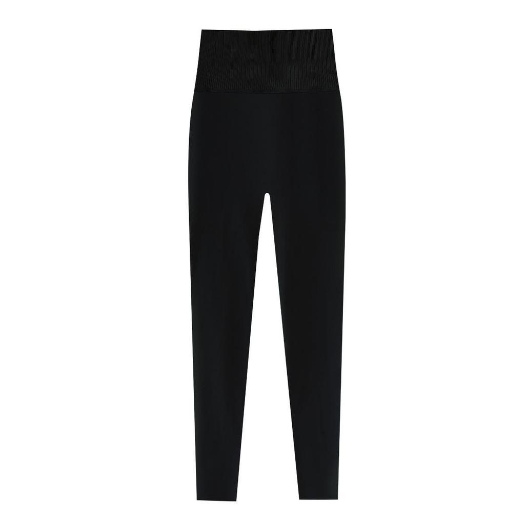 Women's Antibacterial German Velvet Slim Knitted High-Waist Autumn Winter Pants