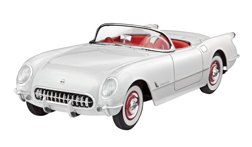 German Revell 53 Corvette Roadster Plastic Model 07718 1/24