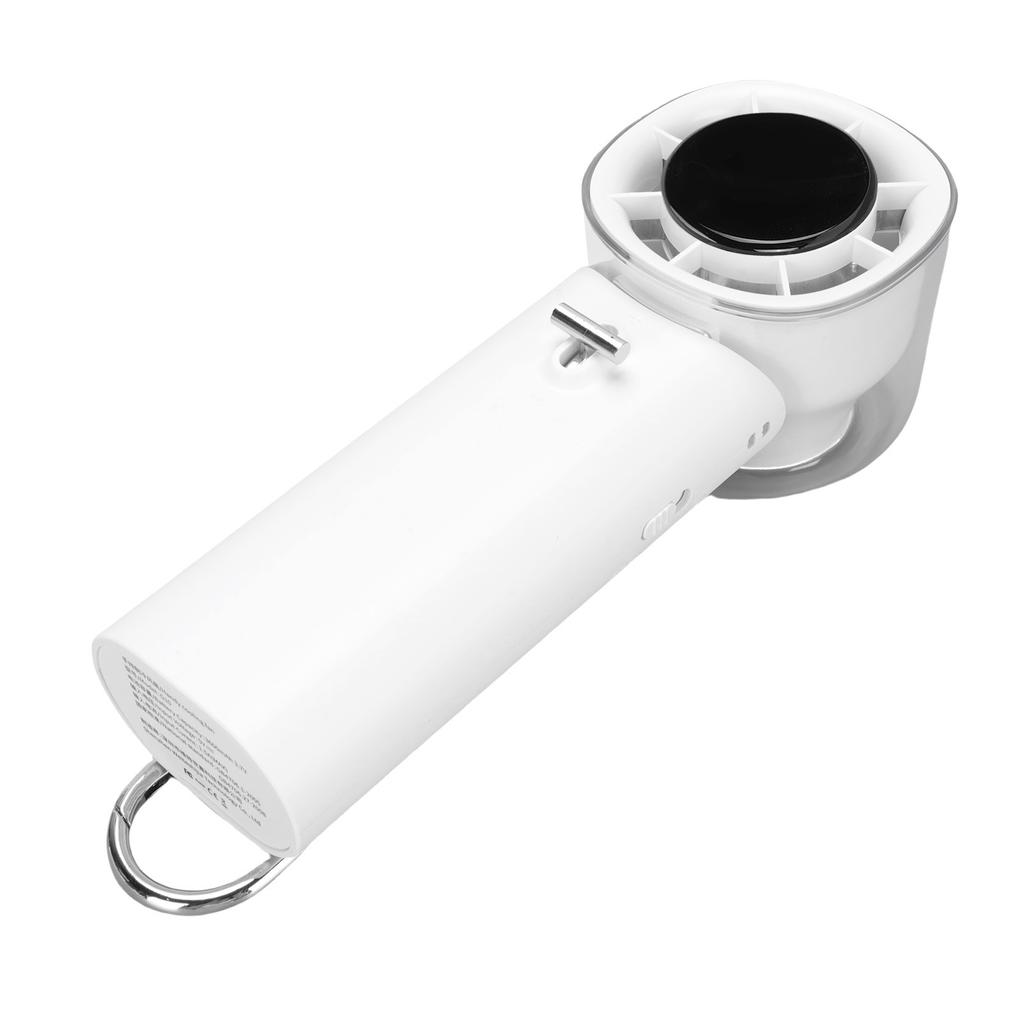 Portable Handheld Fan Quiet 3600mAh Rechargeable Battery Operated 128 Speed     Travel Fan for Camping Beach Outdoor Indoor 2.36x2.19x6.38in