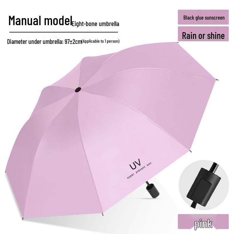 Twelve-Bone Large Folding Men's Umbrella with Custom Logo for Rain or Shine, Dual-Use Sunshade and Parasol.