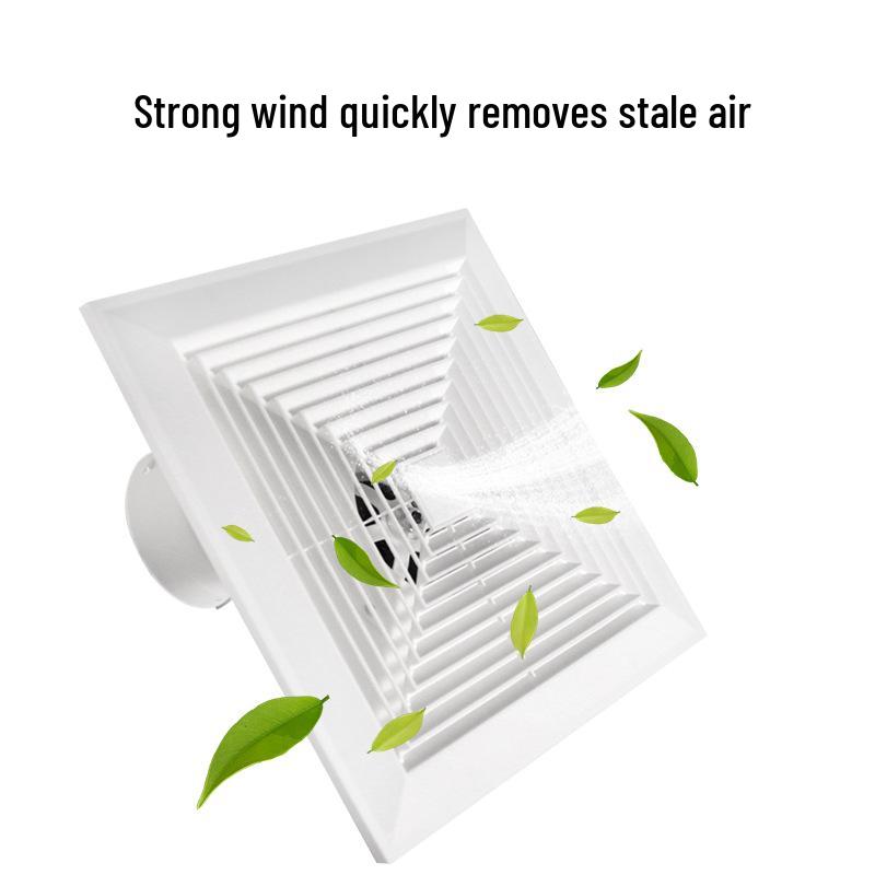 Ceiling-Mounted Duct Exhaust Fan for Bathroom and Kitchen
