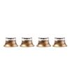4pcs Electric Guitar Top Hat Knobs Volumes Tone Control Knobs Plastic Electronic Control Knobs Guitar Accessories
