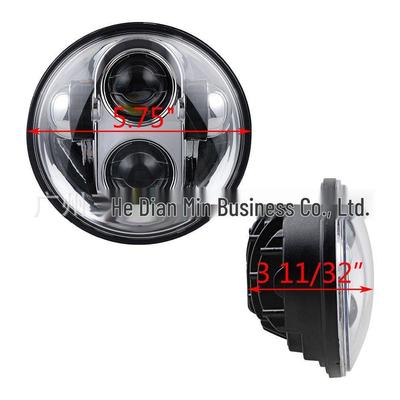 Harley 5.75" LED Motorcycle Headlight & Accessories Set