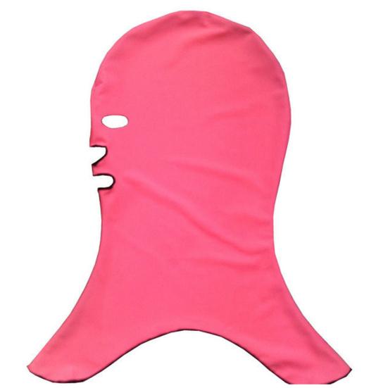 Facekini Breathable Pool Mask Head Sunblock UV Sun Protection Face Swim Cap