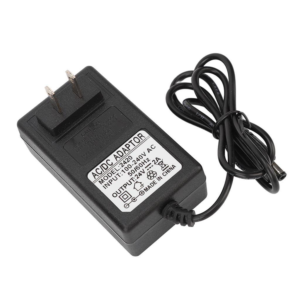 24V 2A Nail Power Adapter 48W Power Supply Adapter for LED Nail Lamp