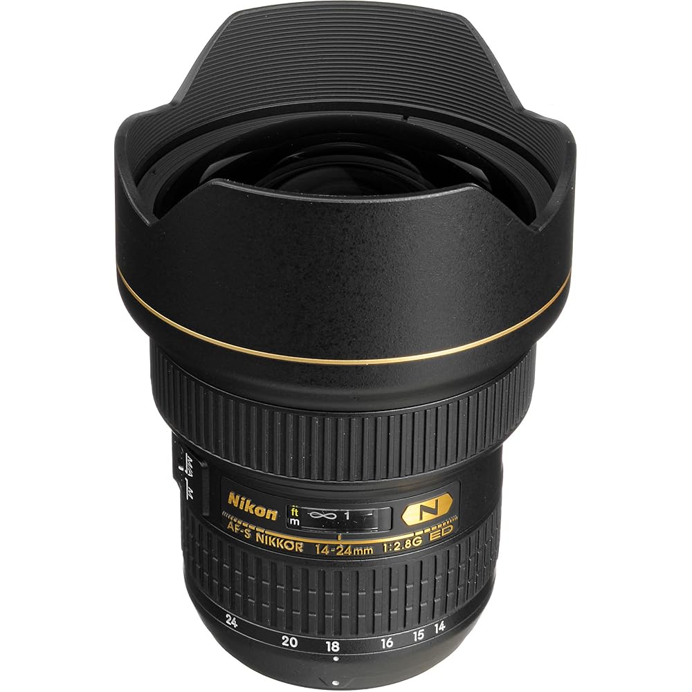 Nikon Super Wide Angle Zoom Lens AF-S NIKKOR 14-24mm f/2.8g ED Full Size Compatible