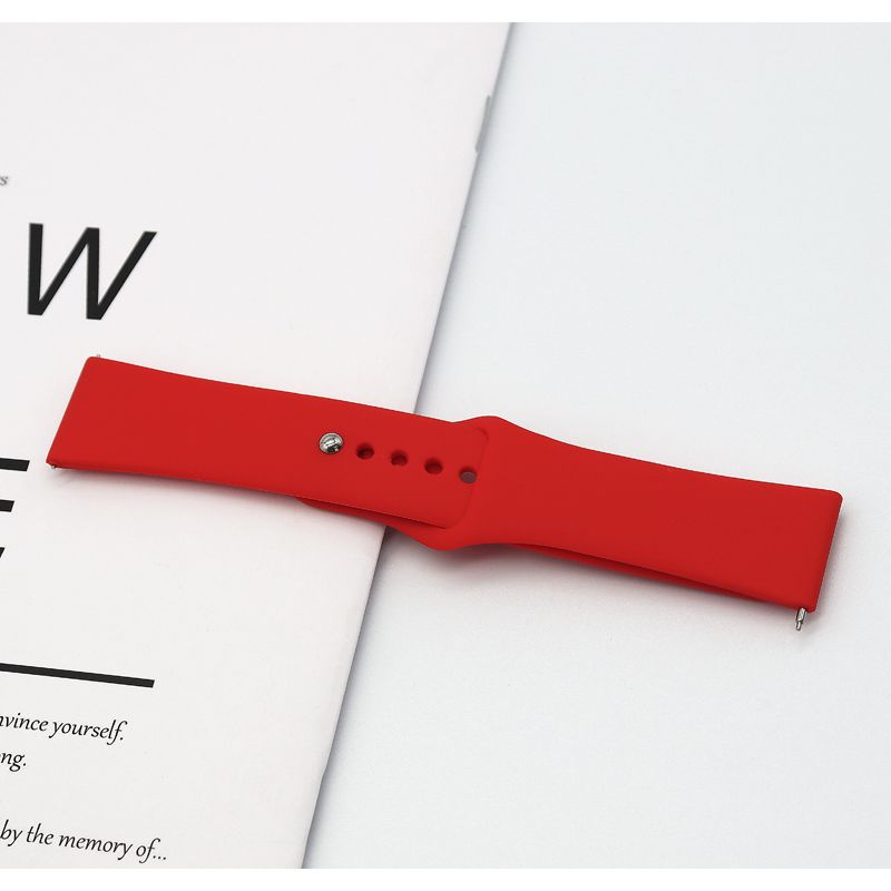 

Elegant 41mm Strap Gt3pro46 Smart Sports GT5 Waterproof Wrist Strap Watch4pro Silicone Glory Magic2 Small Gold Gs3i Apple Same Style Watch Bracelet Red Suitable for: Huawei watch 4Pro send film]