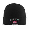 Norwegen Flagge Beanies Mützen Unisex Winter Warme Strickmütze Damen Herren Street Erwachsene Norwegische Patriotische Stolz Mützen