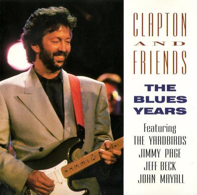 CD ERIC CLAPTON & VARIOUS - The Blues Years EUKCD904 Kaz Records 1994 UK & Europ Rock Used