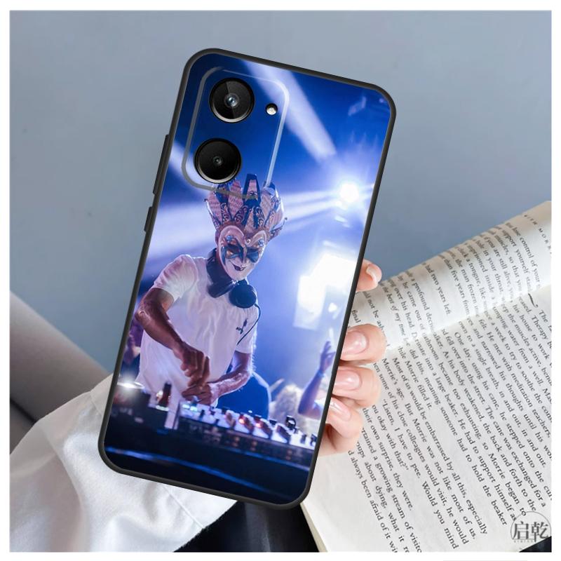 DJ Boris Brejcha Case For Realme C55 C67 C53 C51 C35 C33 C31 C30 C25s C21Y GT Neo 5 GT5 9 10 11 12 Pro Plus
