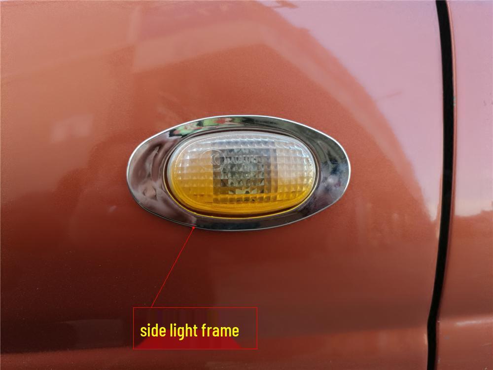 Chery Taillight & Headlight Eyebrow Frame Set - 3 Piece Lampshade Modification Kit.
