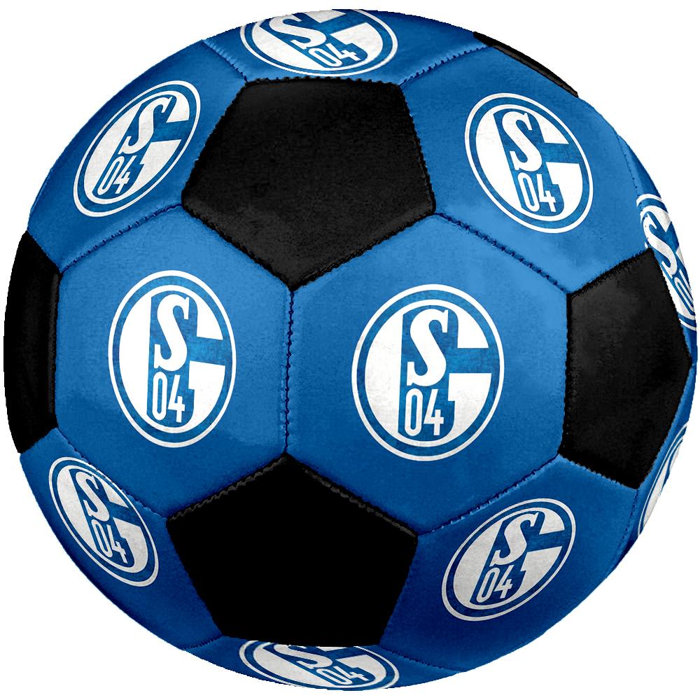 SIZE 5 FC Schalke 04 Soccer Ball Colorful All Ages Machine Stitched PVC Competition Ready Durable High-Bounce