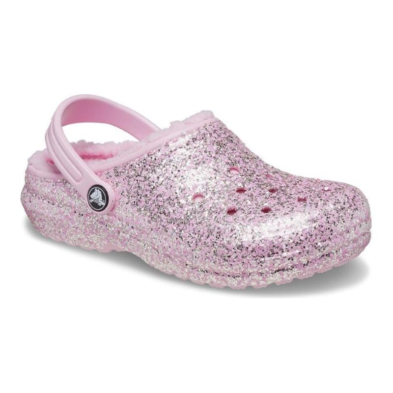 Crocs Comfortable Warm Kids' Slippers Pink Kids' Model