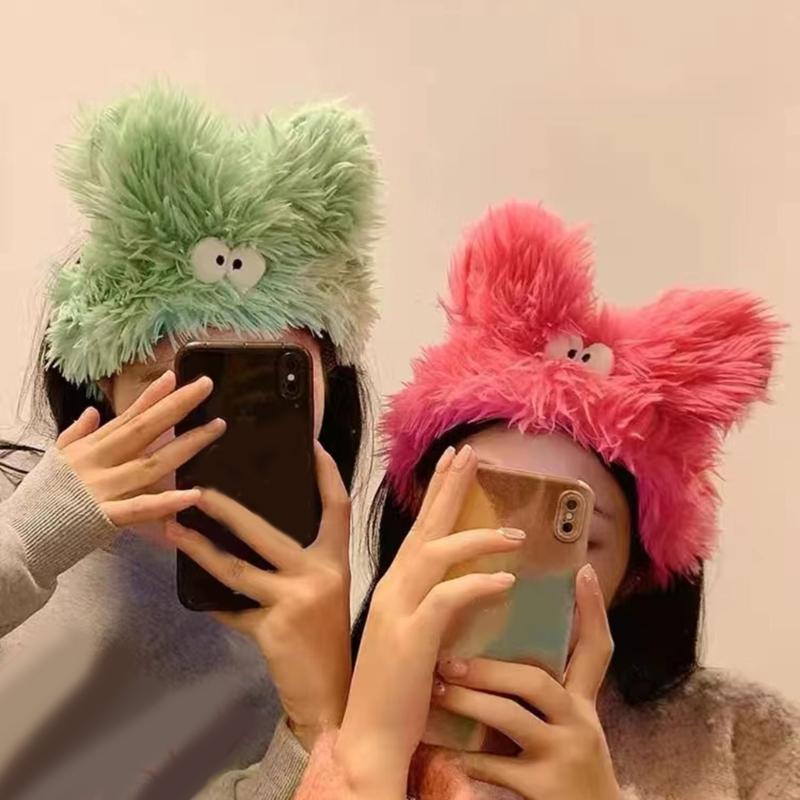 Wide Plush Headbands Makeup Yoga Sports Skincare Hairband for Woman Teens