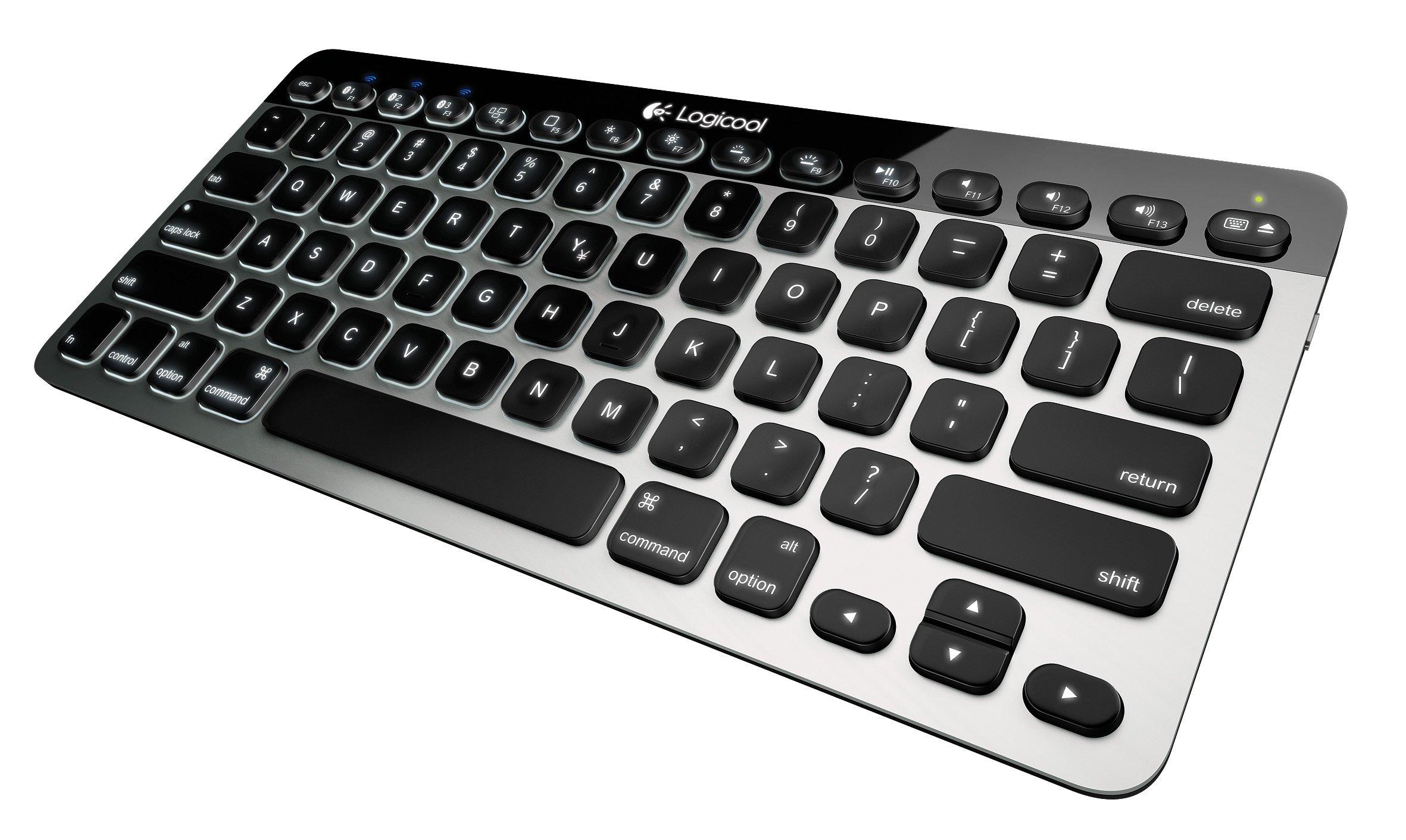 

LOGICOOL Bluetooth Easy Switch Keyboard ios K811 (MacOS, only) чорний