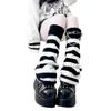 Striped Knit Leg Warmers Slouchy Knit Leg Warmers Socks Fashion Slouchy Leg Covers  For Women