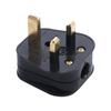 13A With Fuse Assembled 3 Cores Triangle British Standard Wiring Head Converters Adapter Power Plug