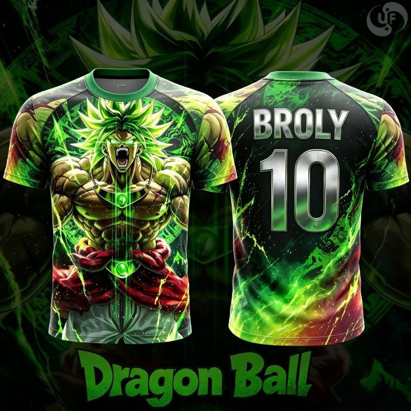2026 Nueva Camiseta de Fútbol Estampada en 3D para Hombre Adulto Dragon Ball N.º 10/7 Freezer Camiseta de Anime para Niños Camiseta de Fútbol Especial