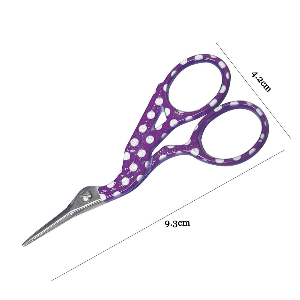 Peacock Stork Vintage Sewing Needlework Color Scissors Tailor Embroidery Scissor Crafts DIY Tailoring Fabric Cloth