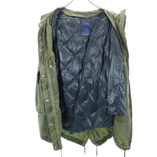 TATRAS 2WAY Long Jacket Khaki Women Used