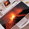 Volcanic eruption Mouse Pad Gaming Mouse Pad Mouse Pad with Edges and NonSlip Rubber Base Extended Mouse Pad