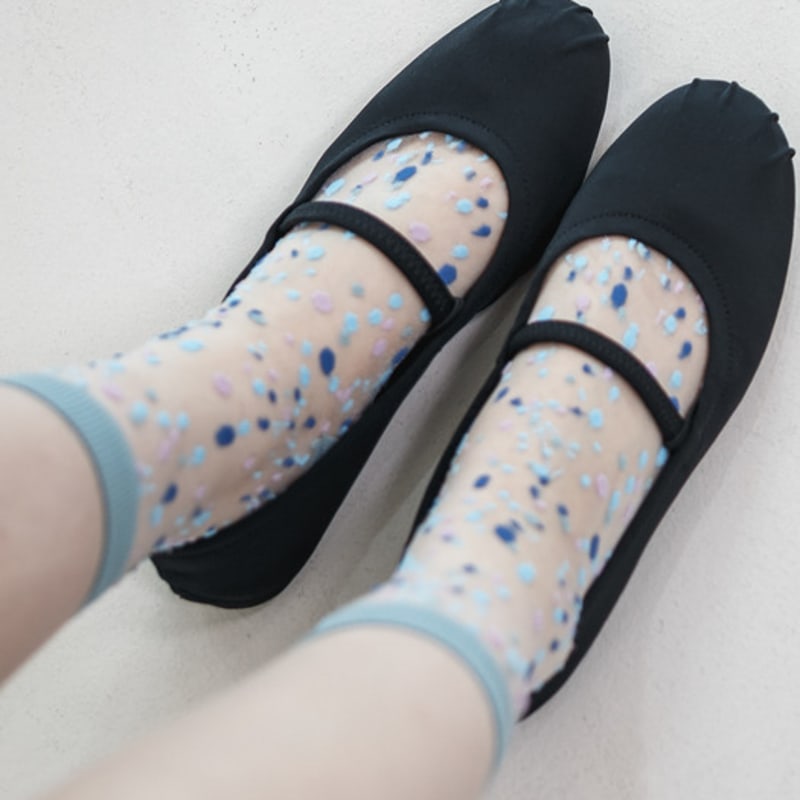 Meminn Affleck See-through Socks 3colors