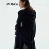 MO&Co. Women's Wool Blend Long Blazer