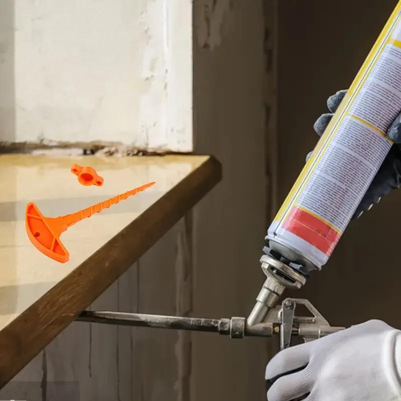 Sealant Nozzle Cleaner Cap, Universal Glue Nozzle Cleaner, Prevents Drying for Glass Caulk Tubes Standard Size DIY Tool