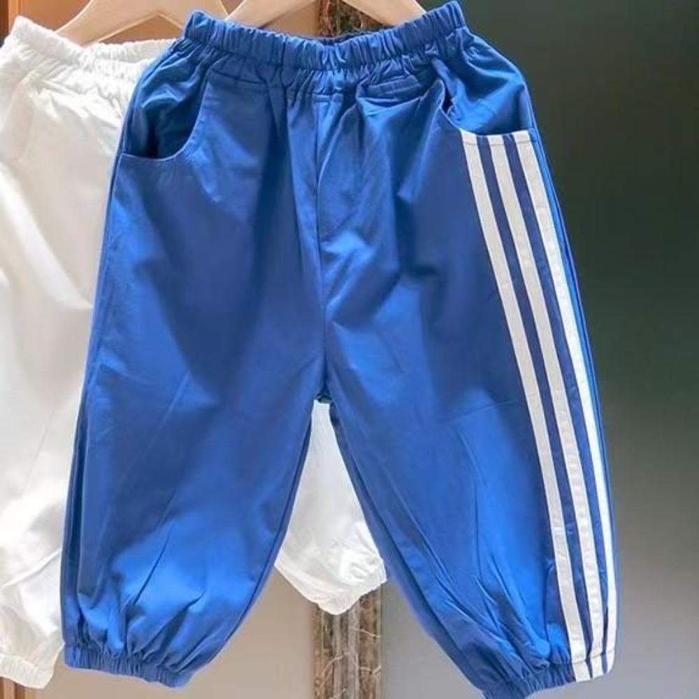 Boys Summer Thin Mosquito Proof Lantern Pants Loose Breathable Baby Casual Trousers