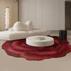 French Style Rugs for Bedroom Thicken Plush Study Mat Irregular Shapes Living Room Decoration Flower Carpet Home Fluffy Soft Rug