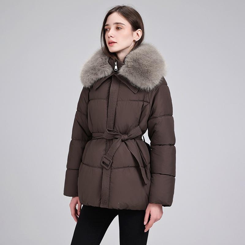Thickened new warm bread clothes fur collar jacket fashionable winter versatile cotton clothes short