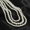 Collana Multi Fili Collana di Perle Per Festa Girocollo Rotondo di Perle Finte
