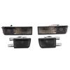 Für VW Golf 3 1992 -1997 Auto Frontstoßstange Nebelscheinwerfer + Blinkleuchte 4 Stück Set Getönte Farbe Autozubehör 1HM941778