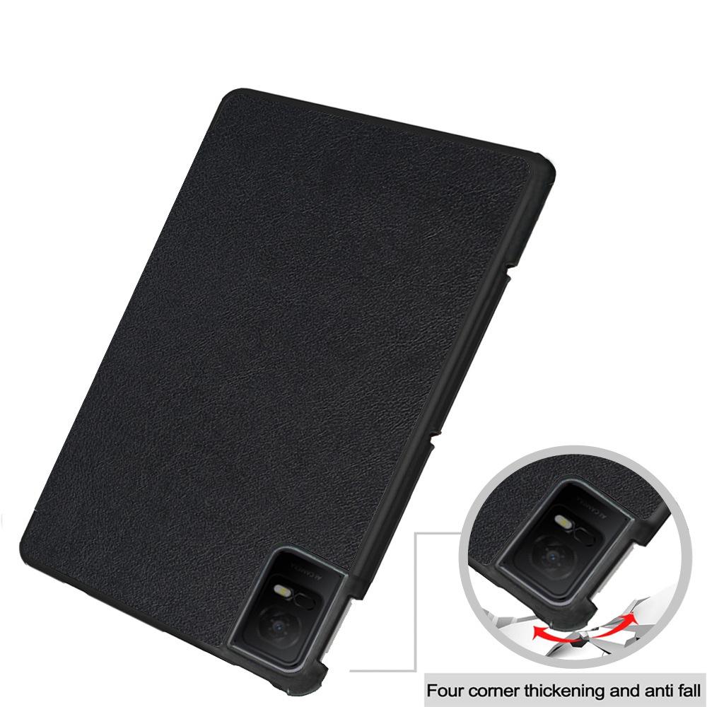 Etui z funkcją uśpienia/wybudzania do Funda TCL Nxtpaper Tab11 9466X 9166G 10,95" Inteligentne Etui na Tablet Składane na Trzy Magnetyczna Twarda Pokrywka ze Skóry PU